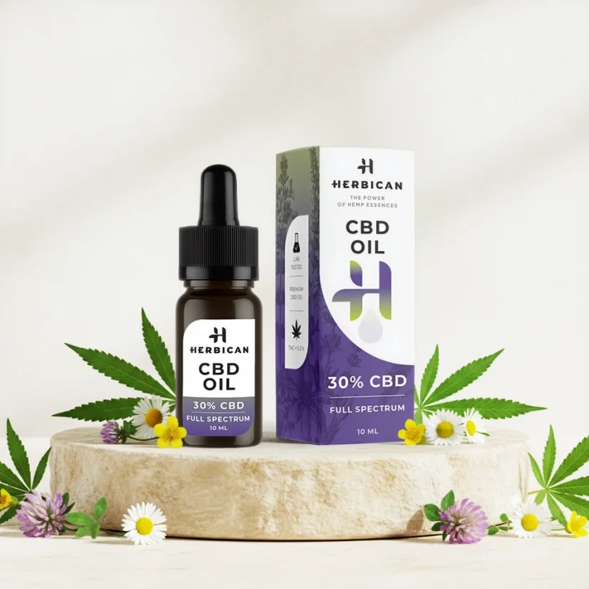 Herbican Vollspektrum CBD-Öl, 30 %, 10 ml