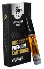 Eighty8 HHC Cartridge Super Silver Haze - 99 % HHC, 1 ml