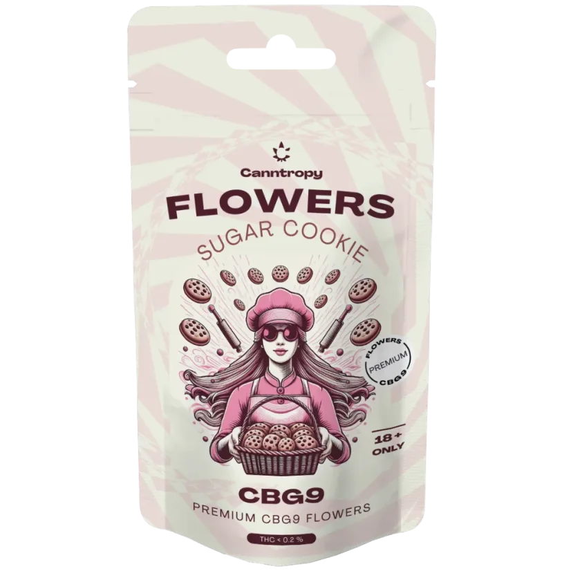Canntropy CBG9 Flower Sugar Cookie, CBG9 Quality 85%, 1 g - 100 g