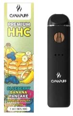 CanaPuff Vape pen BLUEBERRY BANANA PANCAKE 96% HHC, 1ml