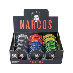 Narcos Plastic Grinder, 3 parts, 60 mm - disegno casuale