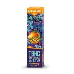 Euphoria T9HC Vape Pen Desechable Mango Africano, 2 ml