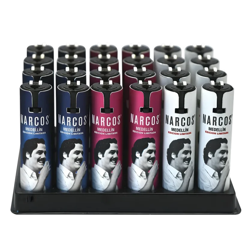 Narcos Zapalniczka aluminiowa — limitowana edycja - losowy projekt