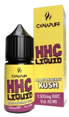 CanaPuff HHC Liquid Marionberry Kush, 1500 mg, 10 ml