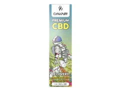 CanaPuff Kertakäyttöinen CBD-höyrykynä RECOVERY, CBD 95 %, 1 ml