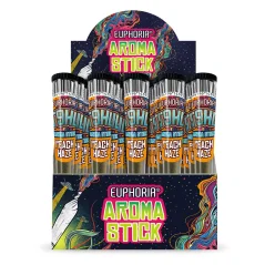 Euphoria T9HC aromātiskā nūjiņa Persiku Haze, 20 gab. izstādes iepakojumā