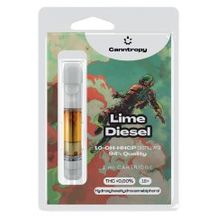 Canntropy cartuș 10-OH-HHCP Lime Diesel, 10-OH-HHCP calitate 94%,  1ml