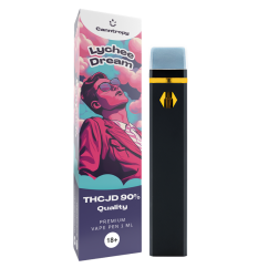 Canntropy THCJD Vape Pen Lychee Dream, THCJD 90% kvaliteet, 1 ml