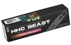 Tšekin CBD HHC Vape BEAST PinaColada, 94 %, 1 ml