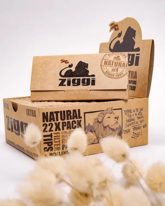 Ziggi Natural Extra, 32 bibułki + 32 filtry