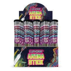 Euphoria T9HC aromatinė lazdelė Vynuogių Kush, 20 vnt. ekspozicijoje