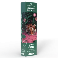 Canntropy Stylo vape CBG Guava Gelato, 95 % CBG, 1 ml