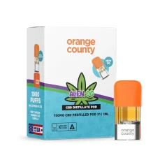 Orange County CBD Prefilled Pod Alien OG, 1 ml