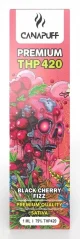 CanaPuff THP420 Caneta Vape Descartável Black Cherry Fizz, THP420 79 %, 1 ml