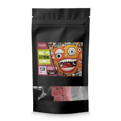 Euphoria HHCPO Gummies Grapefruit, 5 sztuk x 2 mg, 10 mg