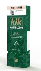 Kalibloom HHC Vape Pen White Truffle 96 %, 1000 mg HHC, 1 ml