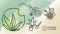 Illustrative graphic depicting the process of growing industrial hemp, with the HotHouseCucumber logo at the bottom left