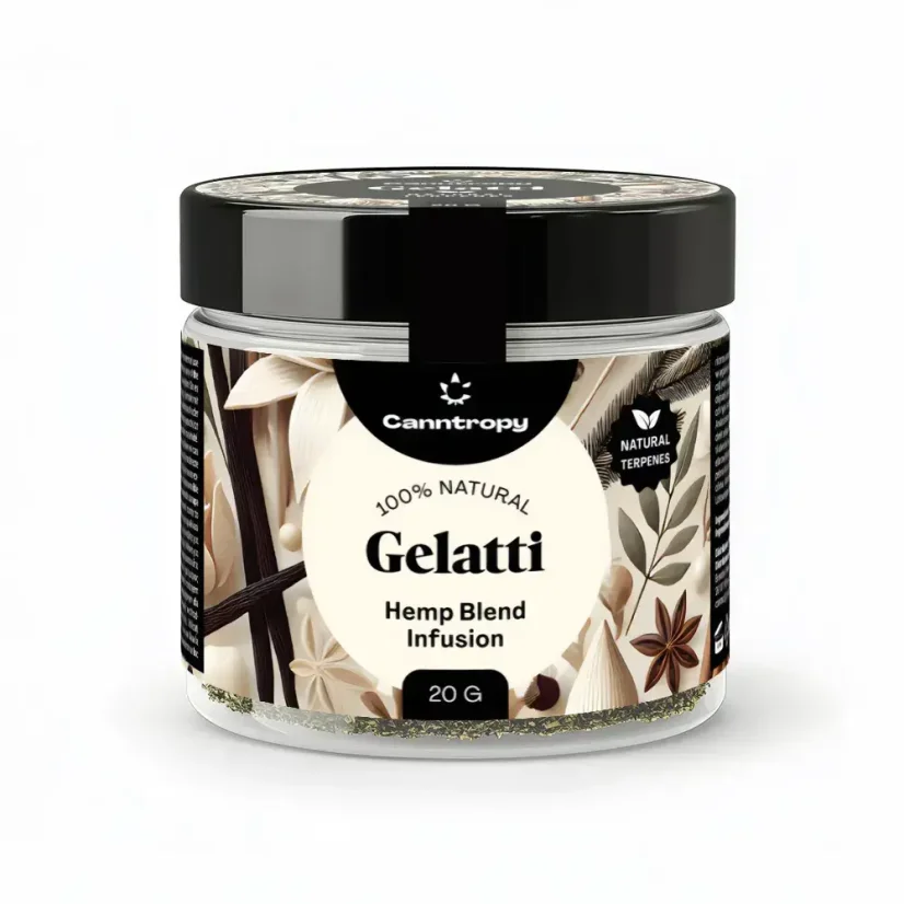 Canntropy Miscela di canapa fiori macinati - Gelatti (20g)