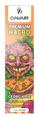 CanaPuff Georgia Pie 96 % H4CBD - Stylo à vapotage jetable, 1 ml