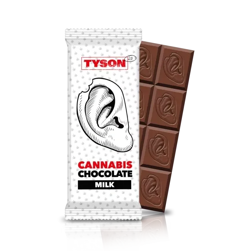Czekolada Tyson 2.0 Cannabis - mleczna