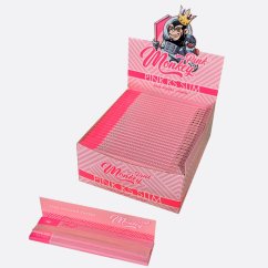 Monkey King Pink KS Slim bibułki do skręcania