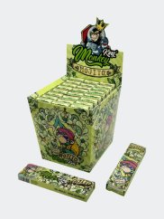 Monkey King bibułki do skręcania z końcówkami filtrującymi (zapach mojito)