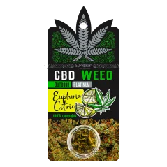 Euphoria CBD Weed Platinum Euphoria Citric, 0,7 g