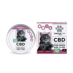 Cannaline CBD Salva för Tassar och Klor för Katter, CBD 100 mg, 30 ml