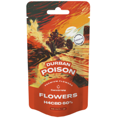 Canntropy H4CBD flower Durban Poison 60%, 1 g - 100 g