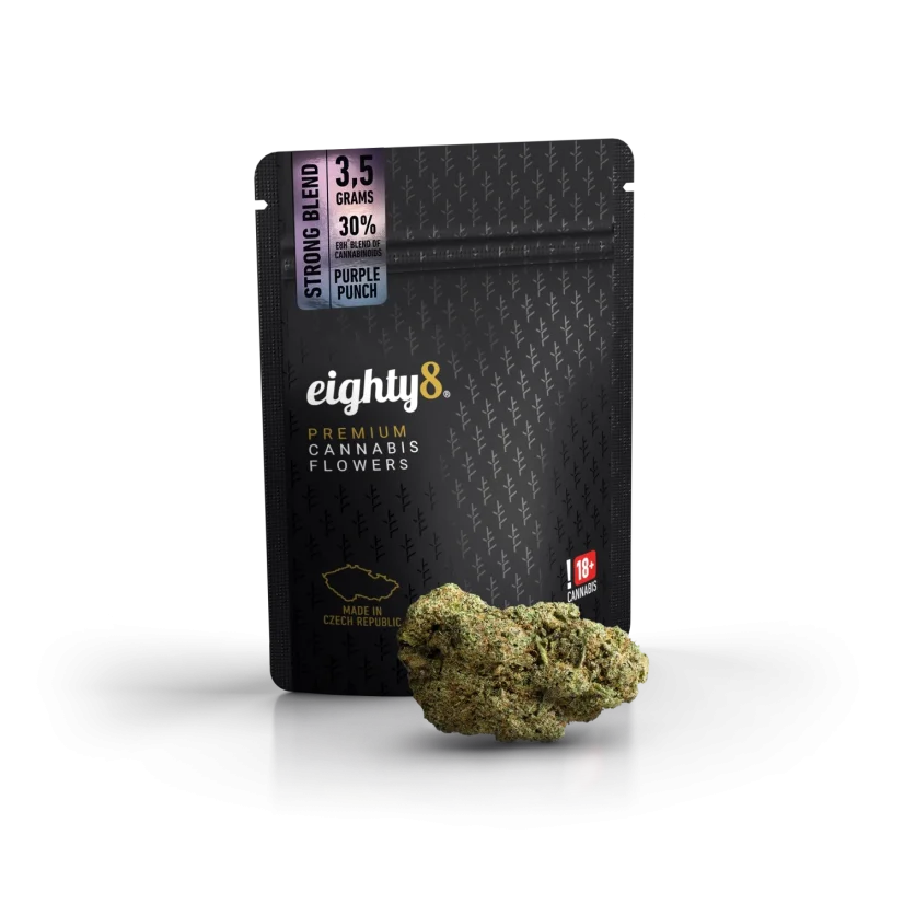 Eighty8 E8High Kwiaty Purple Punch, 1 - 3,5 g