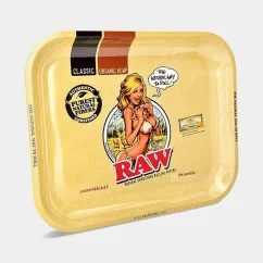 RAW – Bikini Large Metal Rolling Tray