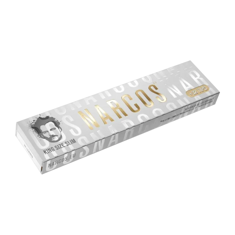 Narcos Limitowana edycja bibułek King Size Slim + tipsy - losowy projekt