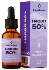 Ulei de canabinoid premium Canntropy H4CBD - 50 %, 5000 mg, 10 ml