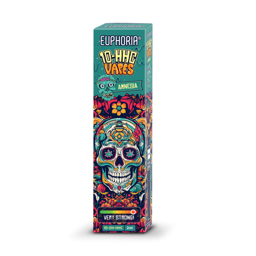 Euphoria 10-OH-HHC Disposable Vape Pen Amnesia, 95% 10-OH-HHC, 2 ml