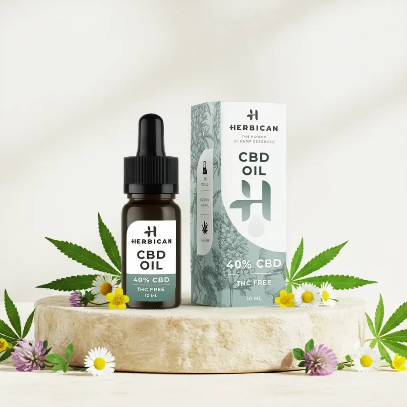 Herbican CBD-Öl THC-frei, 40%, 10 ml