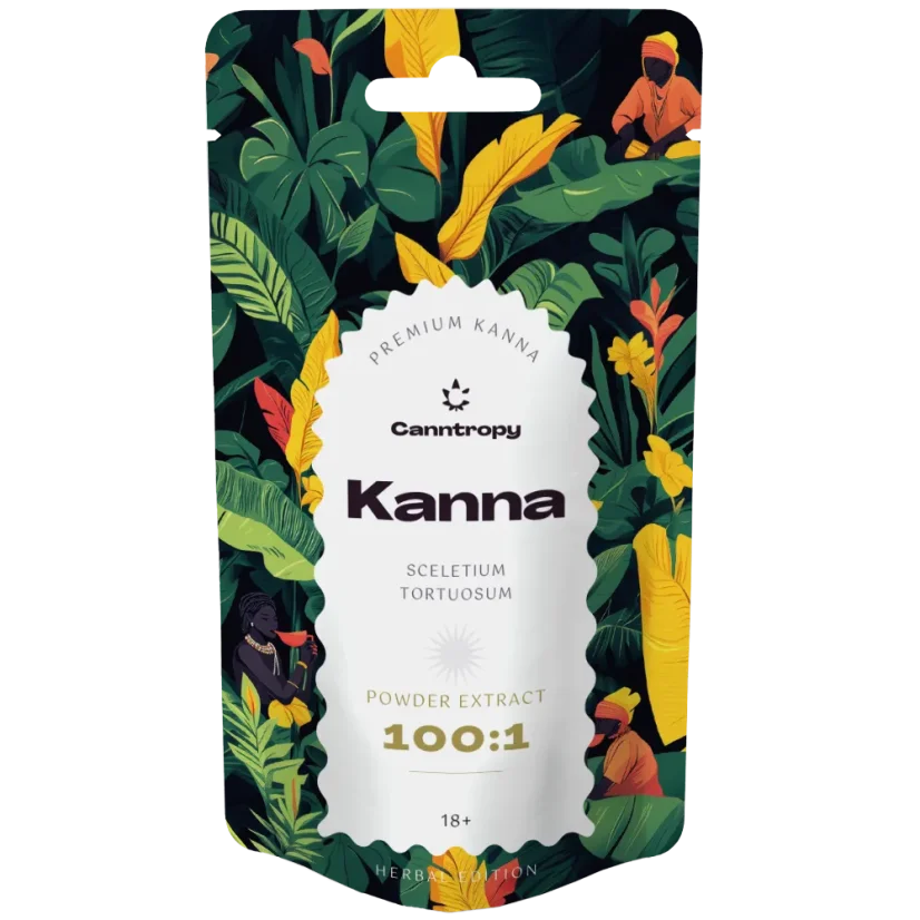 Canntropy Kanna (Sceletium Tortuosum) Ekstrakt w Proszku 100x, 5g - 100g