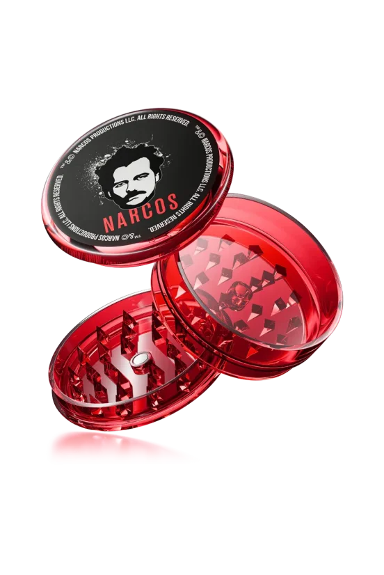 Narcos plastični mlinček, 3-delni, 60 mm - naključno oblikovanje