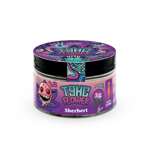Euphoria T9HC Kwiaty Sherbert, 3 g