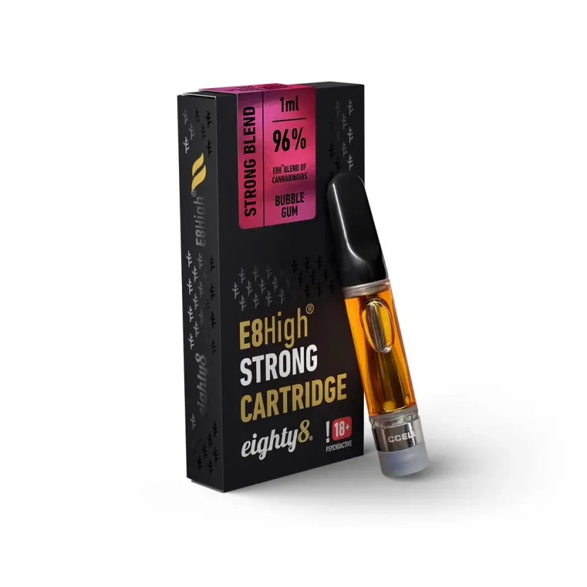 Eighty8 E8High Φυσίγγιο Bubblegum, 96 % E8High, 1 ml