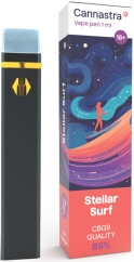 Cannastra CBG9 Disposable Vape Pen Stellar Surf, CBG9 85% quality, 1 ml