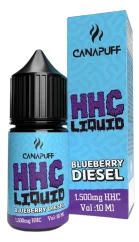 CanaPuff HHC Liquido Blueberry Diesel, 1500 mg, 10 ml