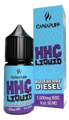 CanaPuff HHC Liquid Blueberry Diesel, 1500 mg, 10 ml