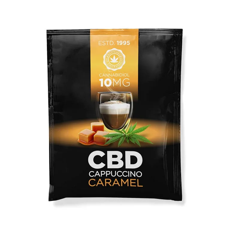 Multitrance CBD Coffee Instant Caramel Cappuccino (10 x 14 g)