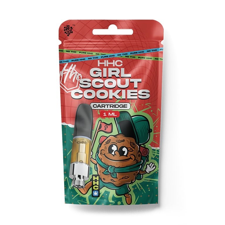 H4CBH×CRDPリキッド1ml Girl Scout Cookies Czech CBD HHC Cartridge Girl Scout Cookies, 94 %, 1 ml