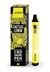 Euphoria CBD Engångs Vape Pen Cactus Lemon, 2 ml