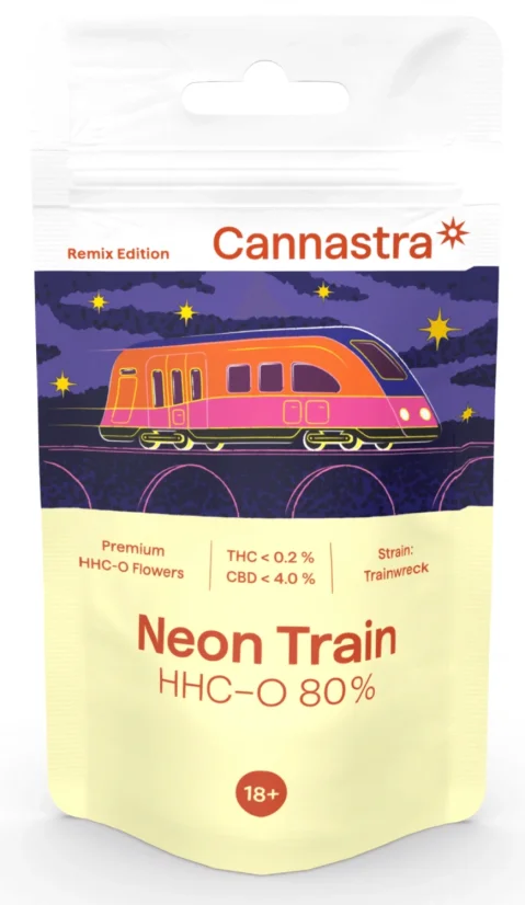Cannastra HHC-O Flower Neon Train 80 %, 1 g - 100 g