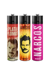 Narcos zapalniczka – losowy wzór 1