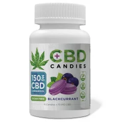 Euphoria CBD mustikakommid 150 mg CBD, 15 tk x 10 mg, 100 g