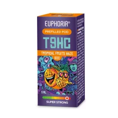 Euphoria T9HC POD x 1 Tropical Fruits Haze, 2 ml