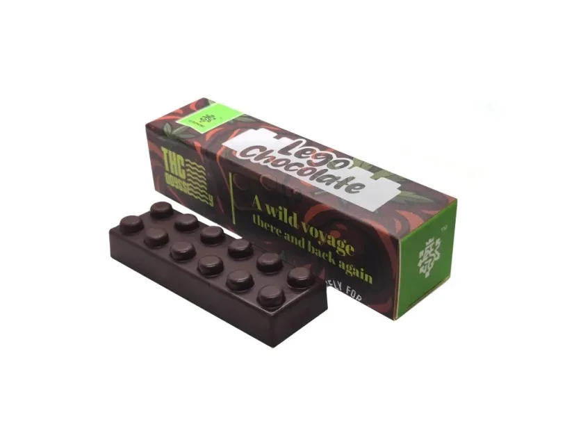Czech CBD THC Odyssey czekoladowe lego, 40 mg THC